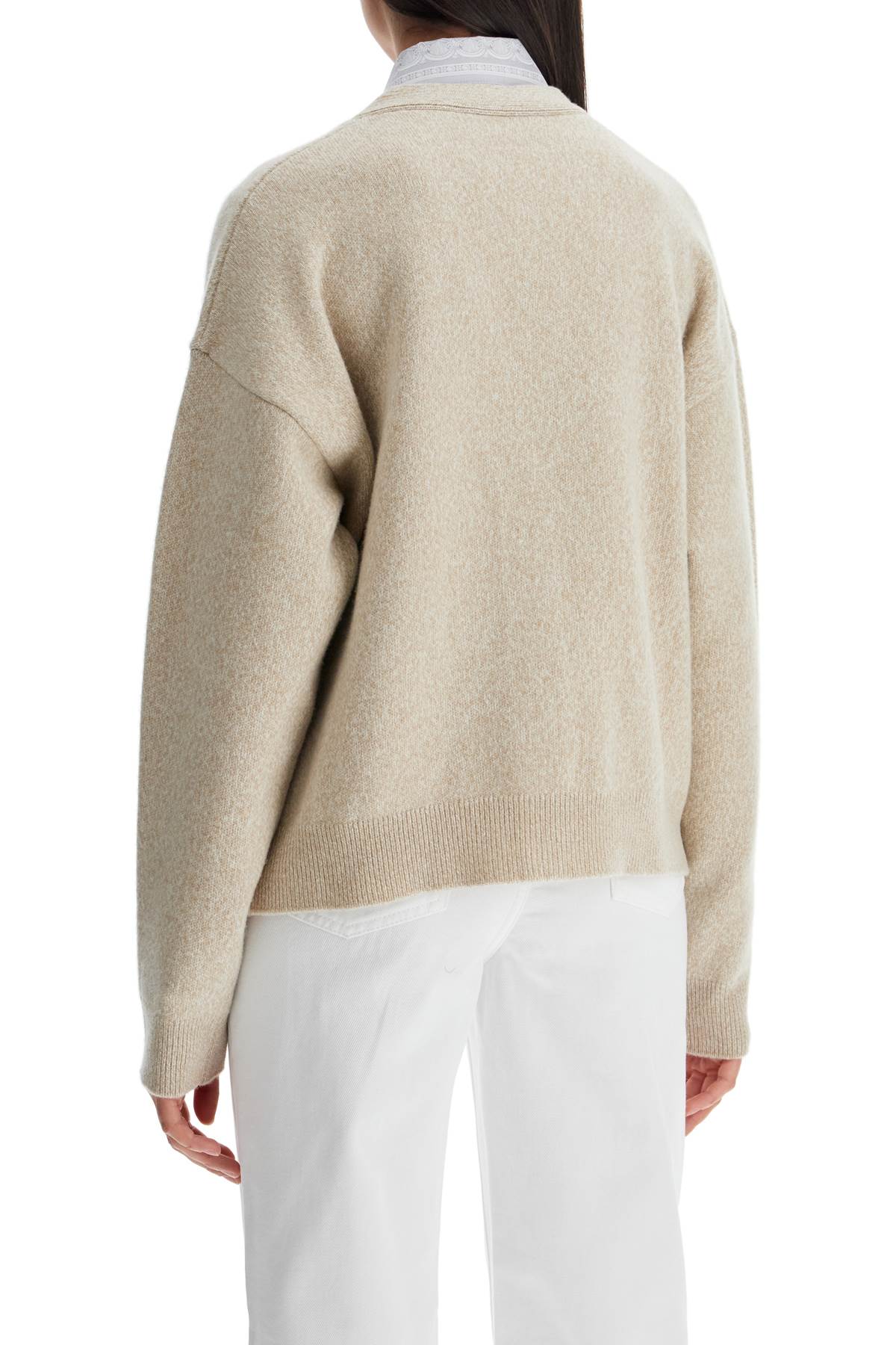 Versace 'oversized wool and cashmere