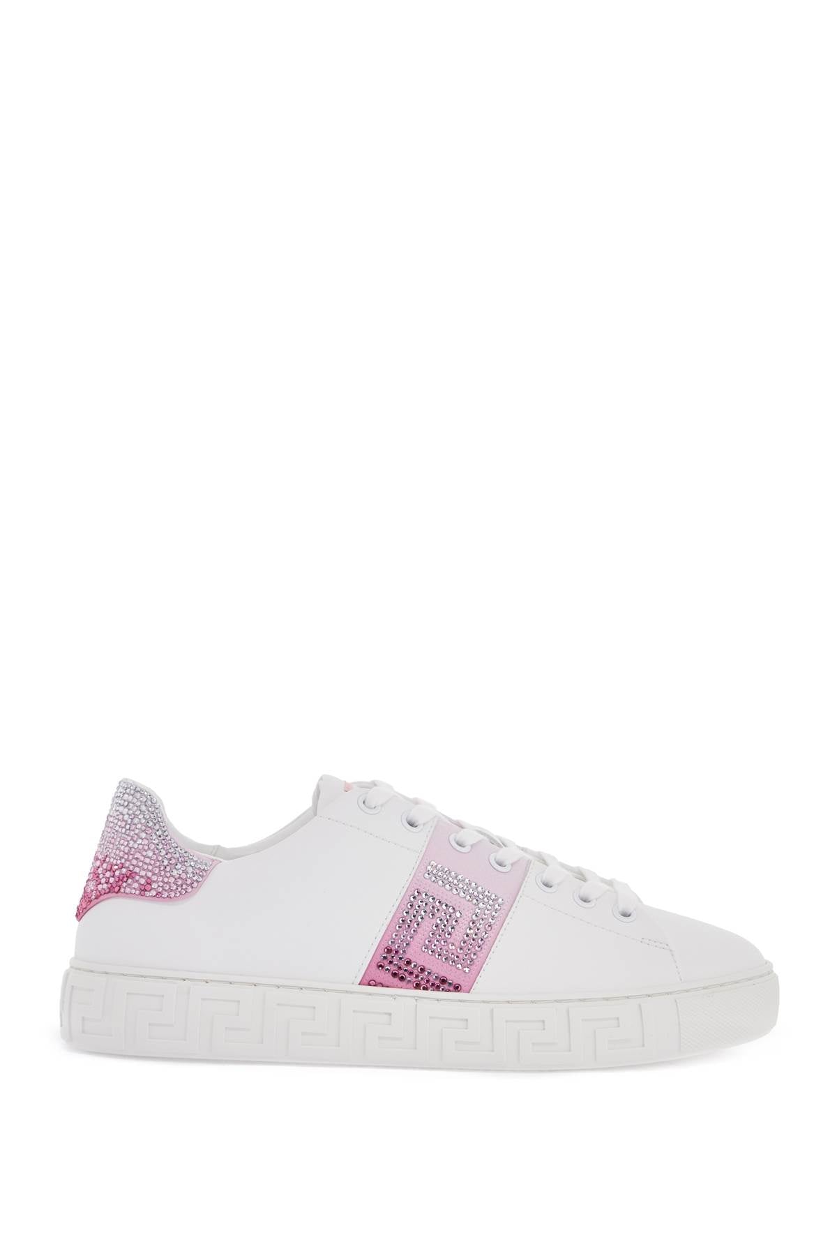 Versace "greca crystal sneakers