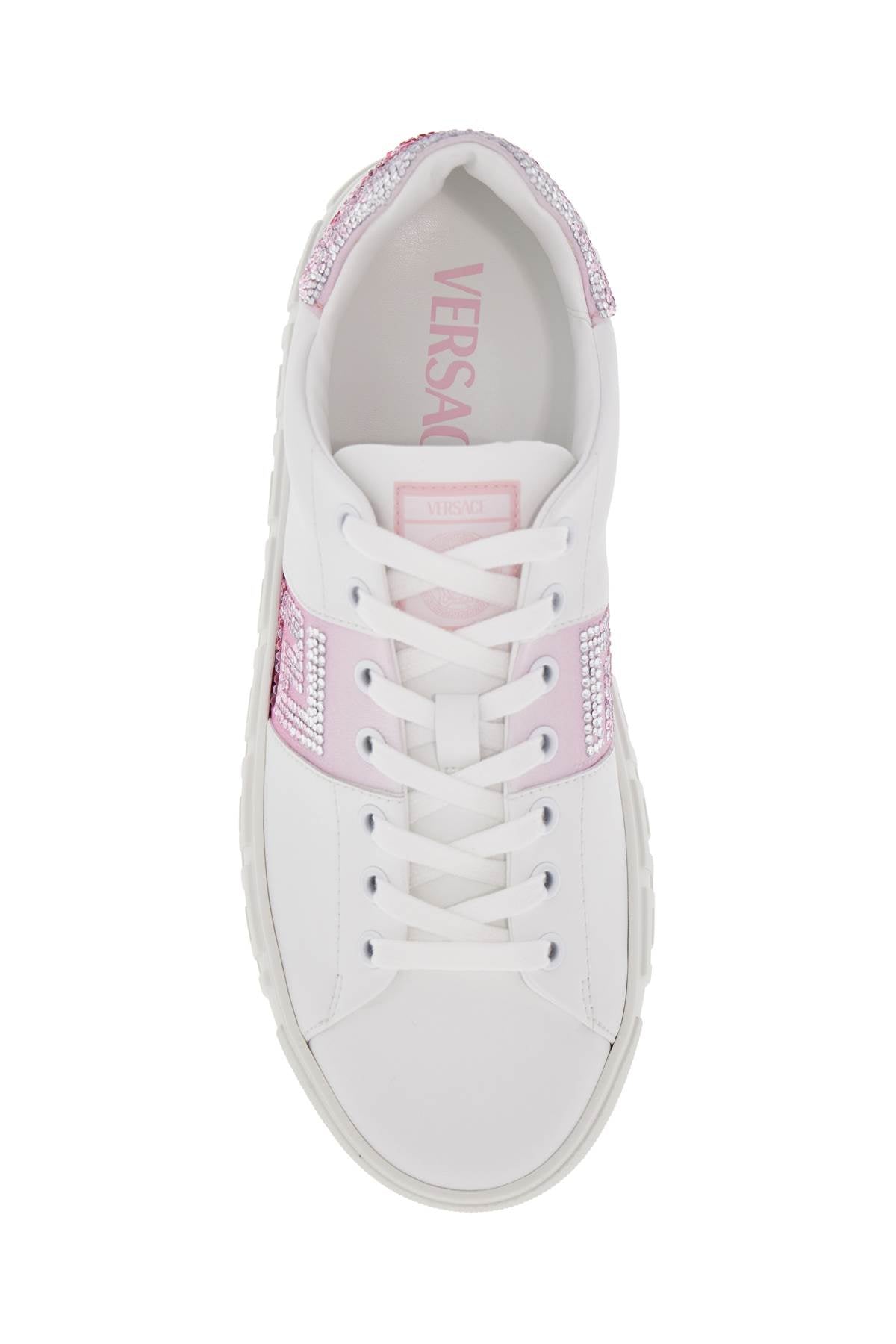 Versace "greca crystal sneakers