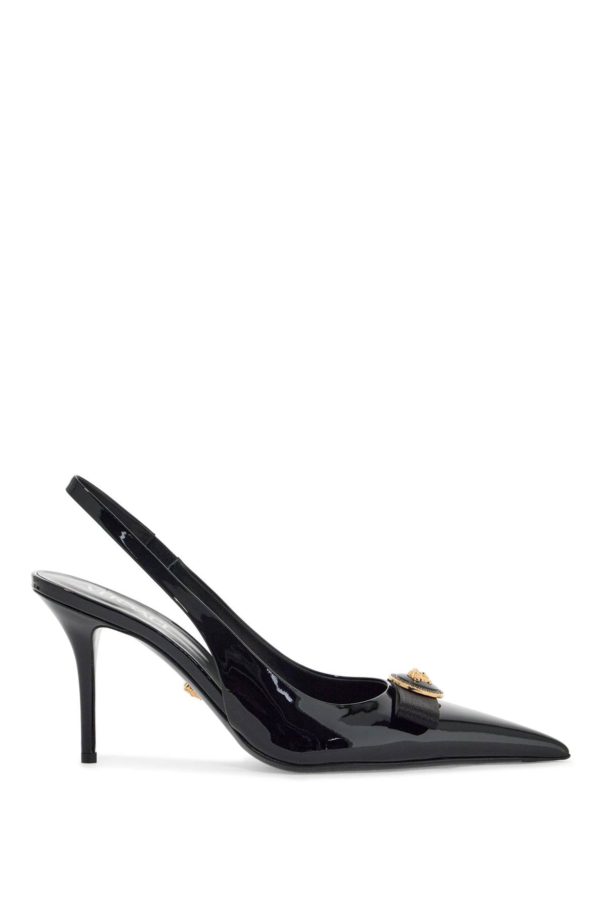 Versace gianni ribbon slingback