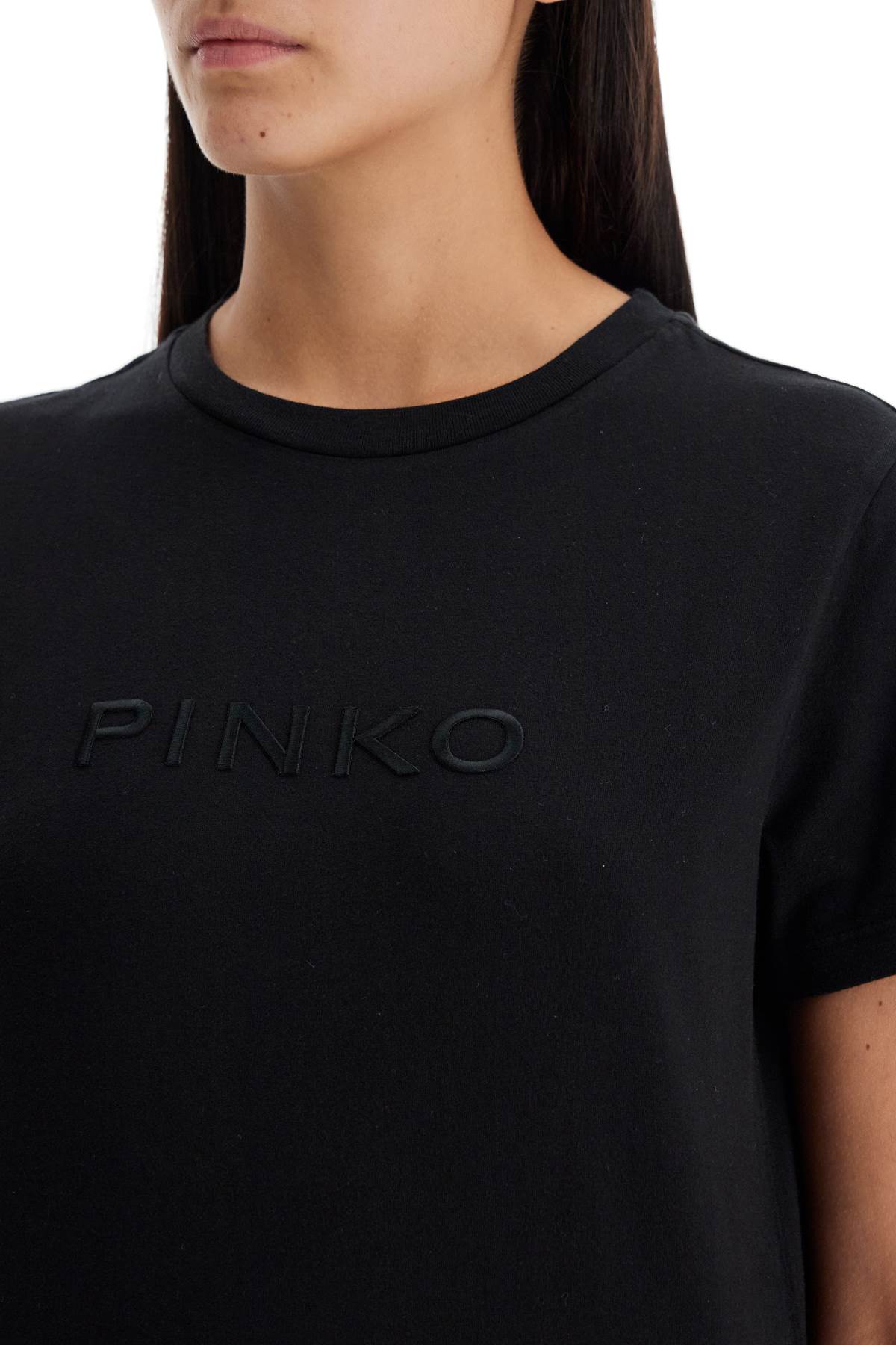 Pinko short-sleeved t-shirt with logo