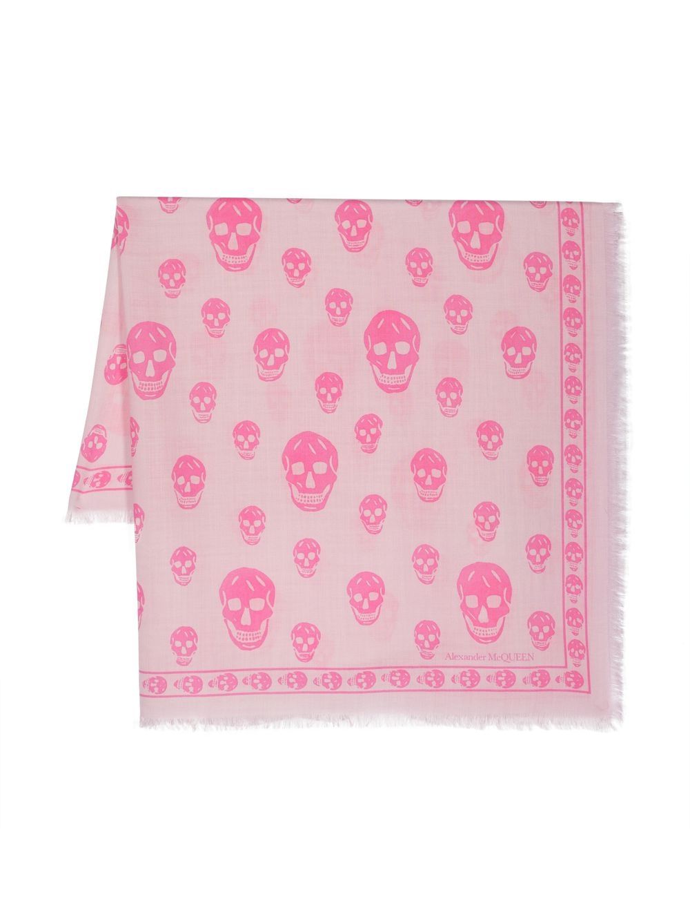 Alexander McQueen Scarfs Pink