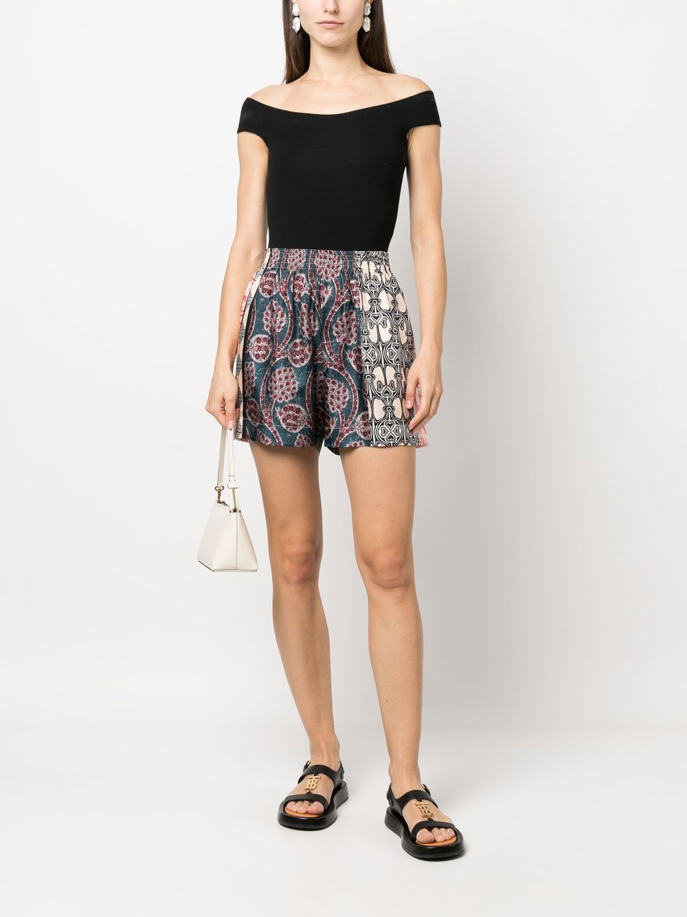 Erika Cavallini Semi-Couture Shorts MultiColour