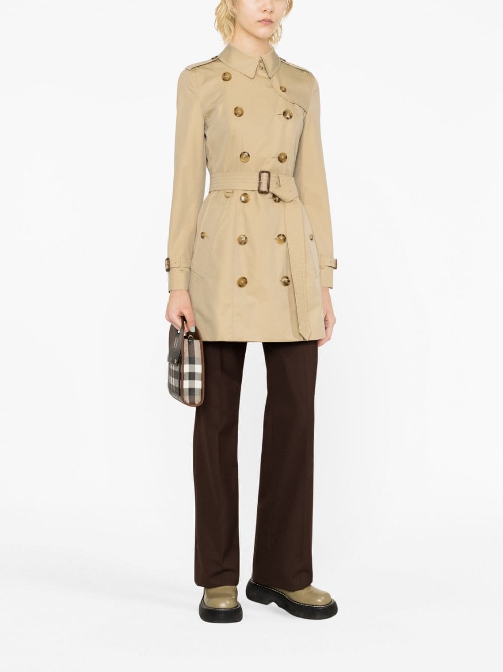 Burberry Coats Beige