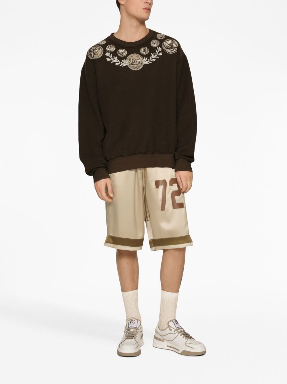 Dolce & Gabbana Sweaters Brown