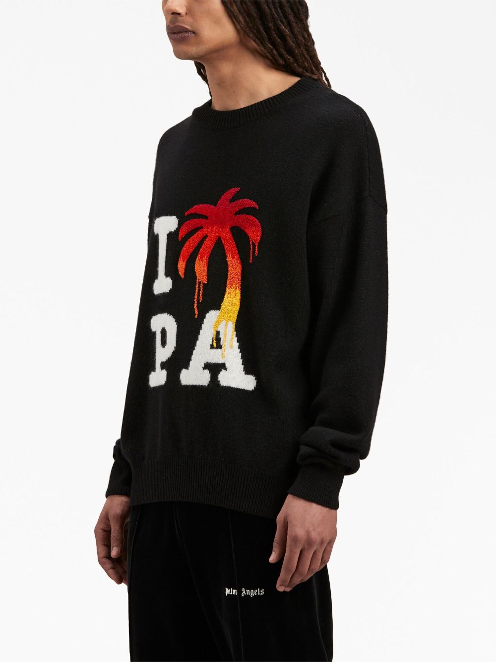 Palm Angels Sweaters Black