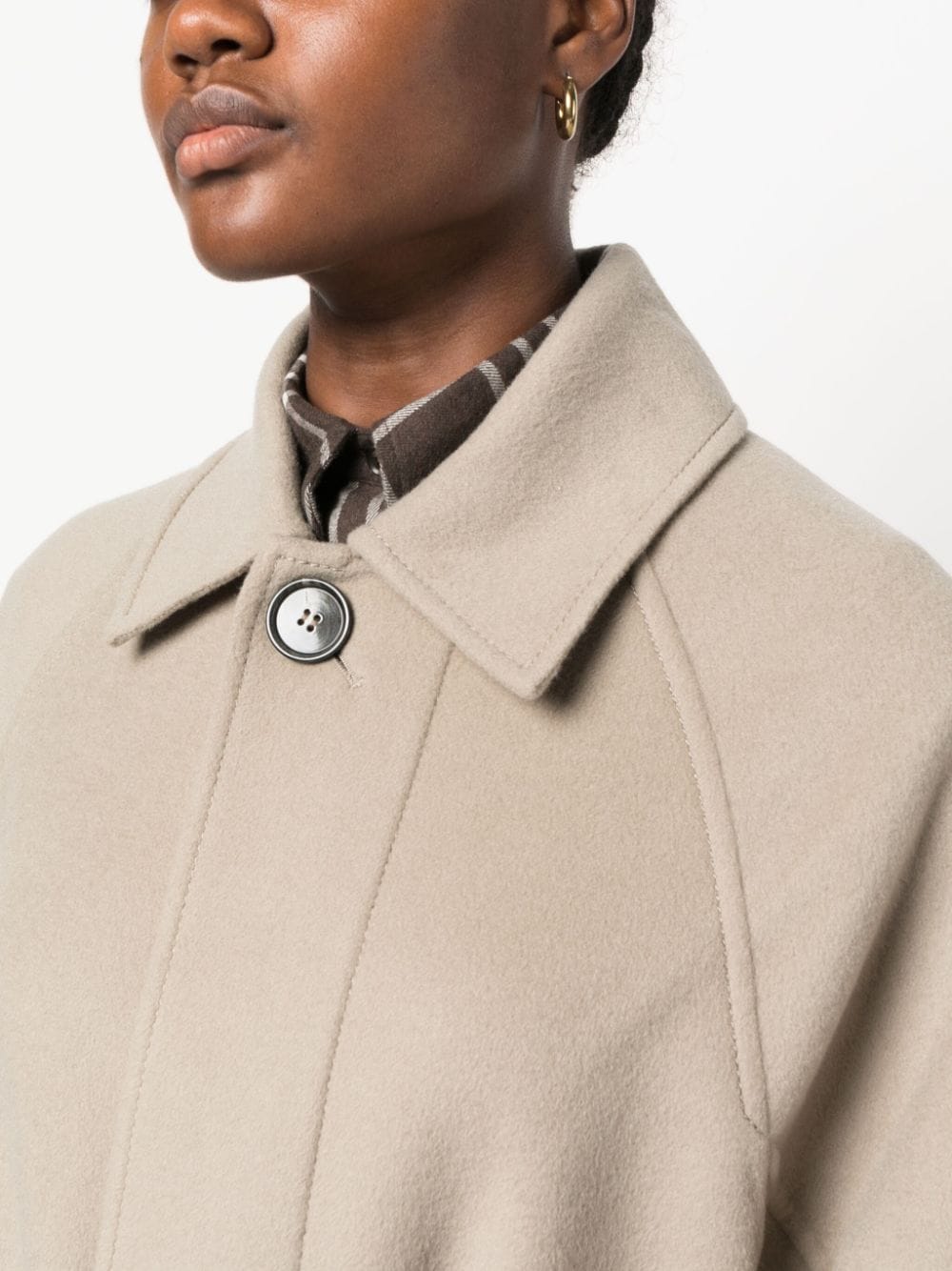 Ami Paris Coats Grey