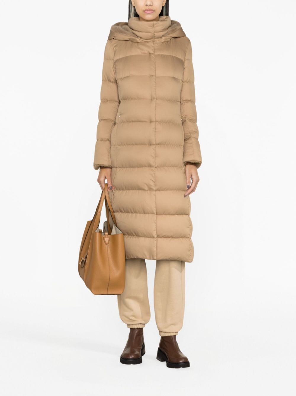 Herno Coats Beige