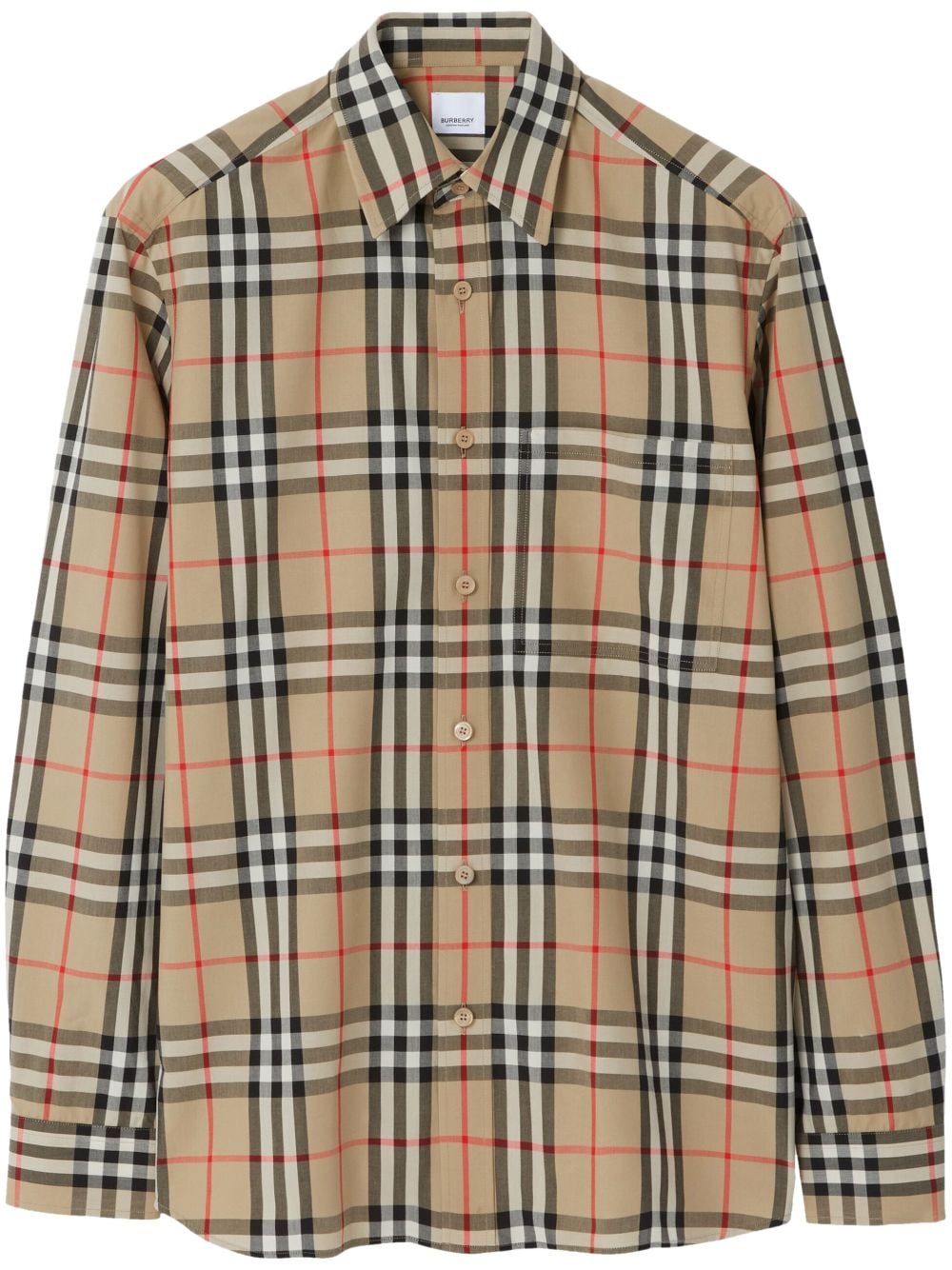 Burberry Vintage Check-Pattern Cotton Shirt