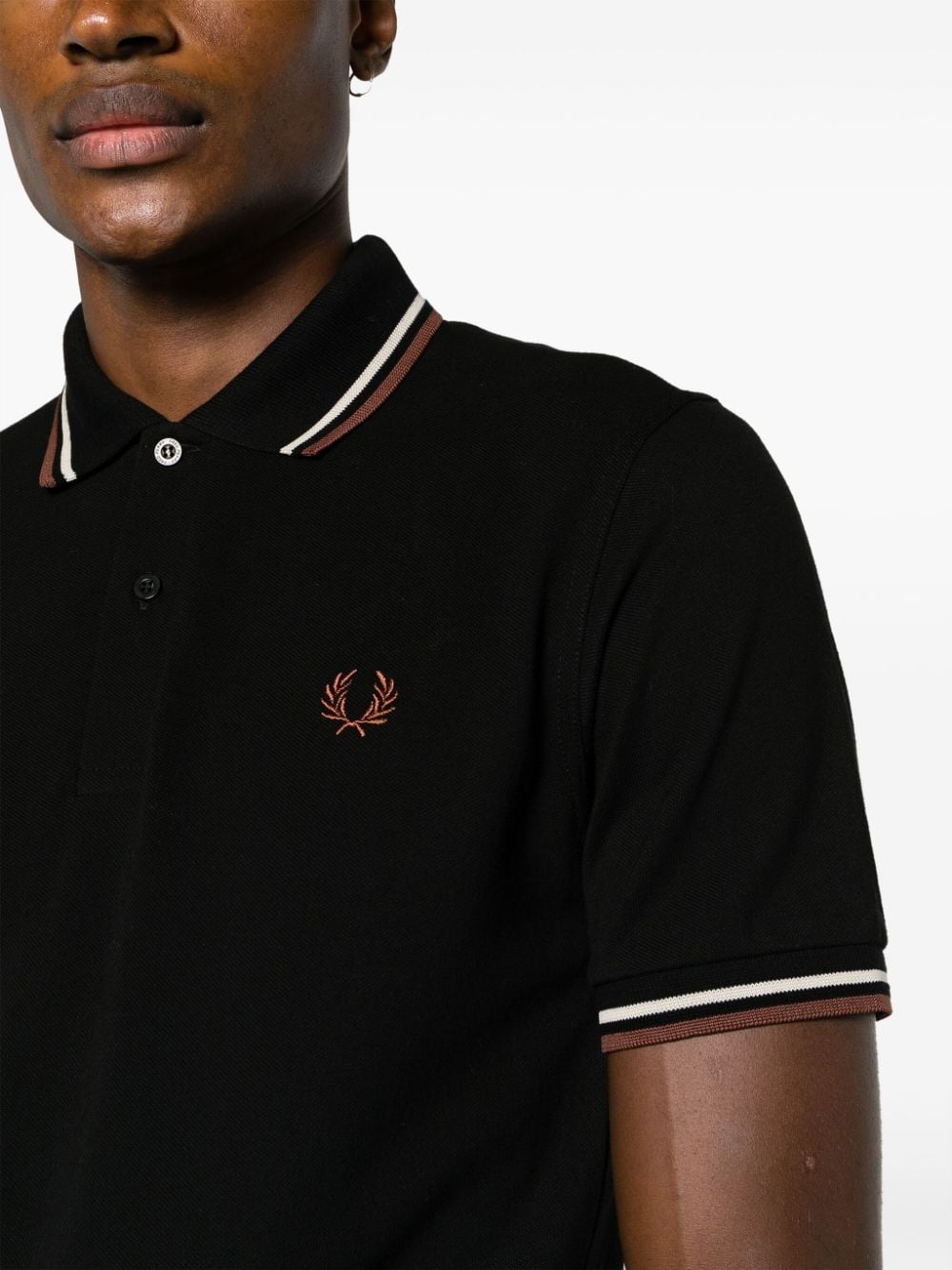 Fred Perry T-shirts and Polos Black