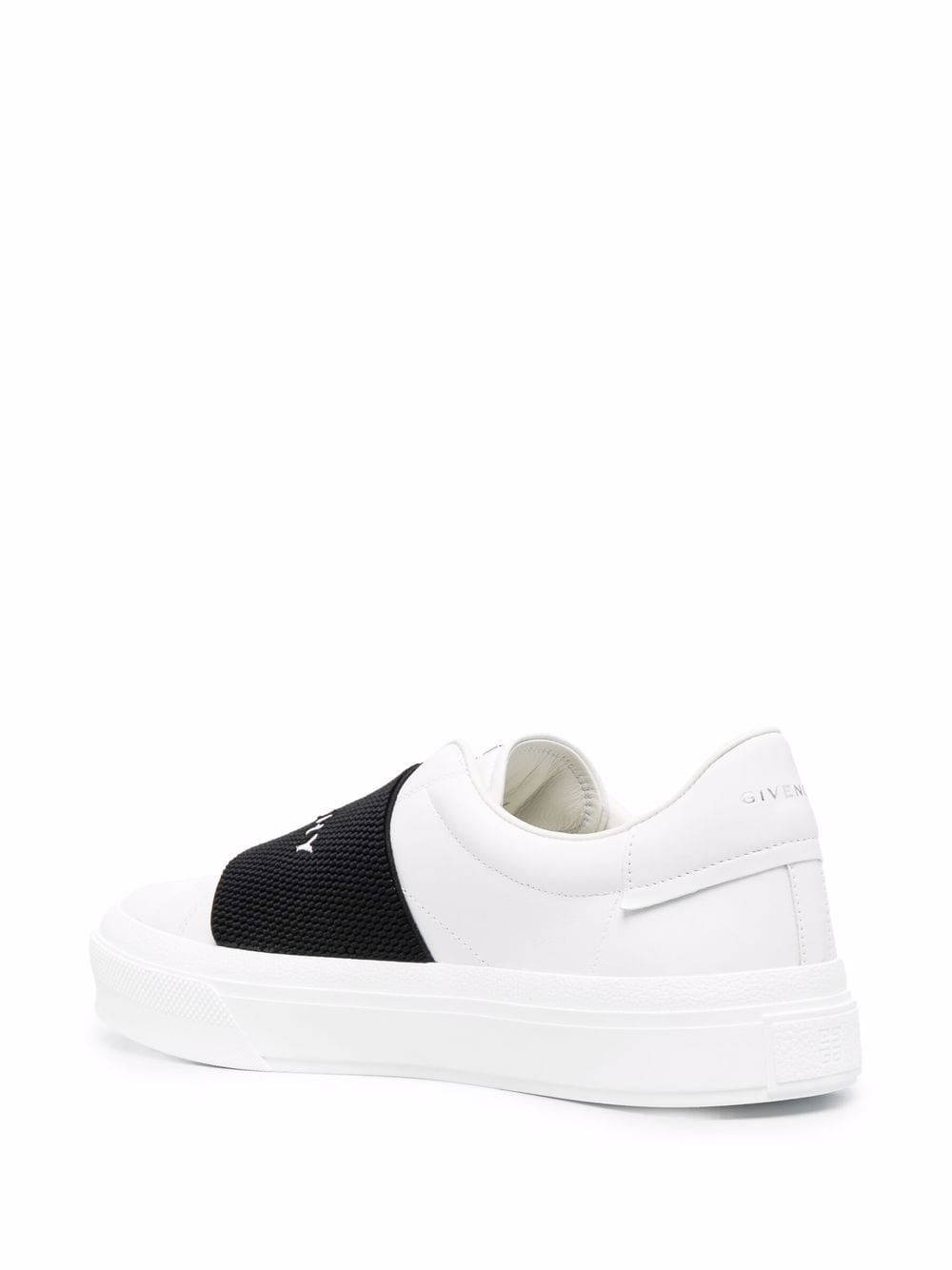 Givenchy Paris Strap Leather Sneakers