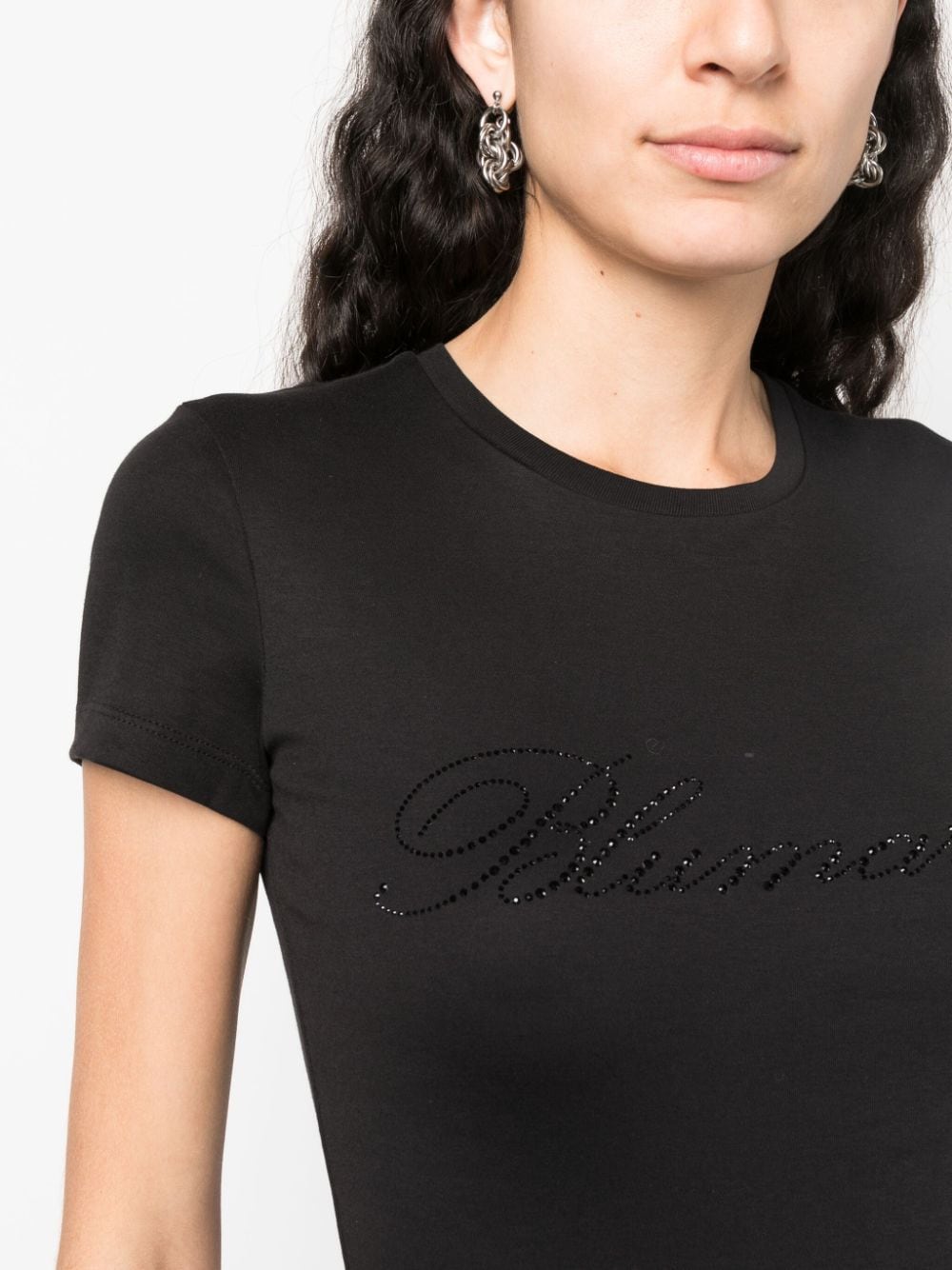 Blumarine T-shirts and Polos Black