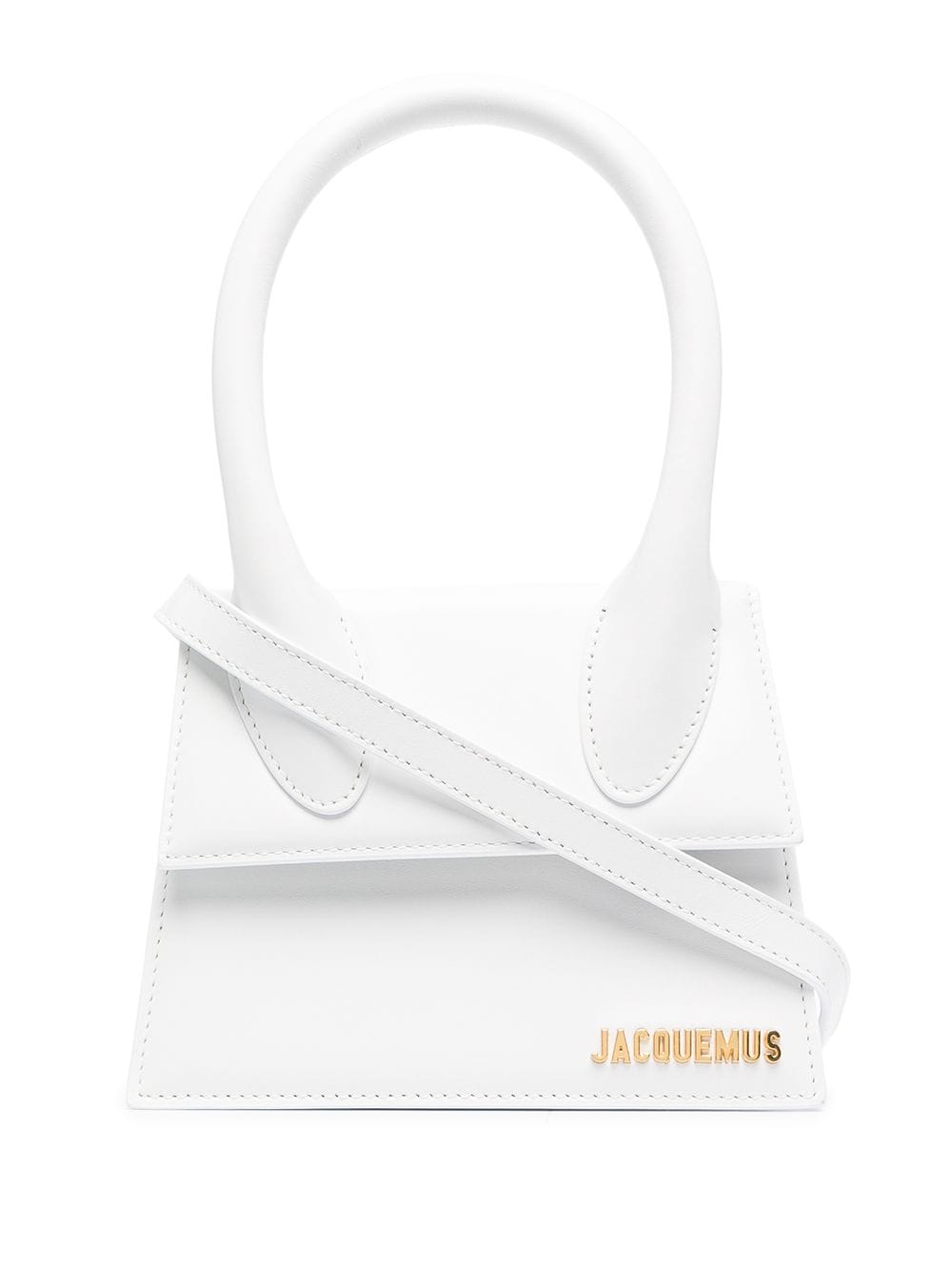 Jacquemus Le Chiquito Moyen Bag – White Leather