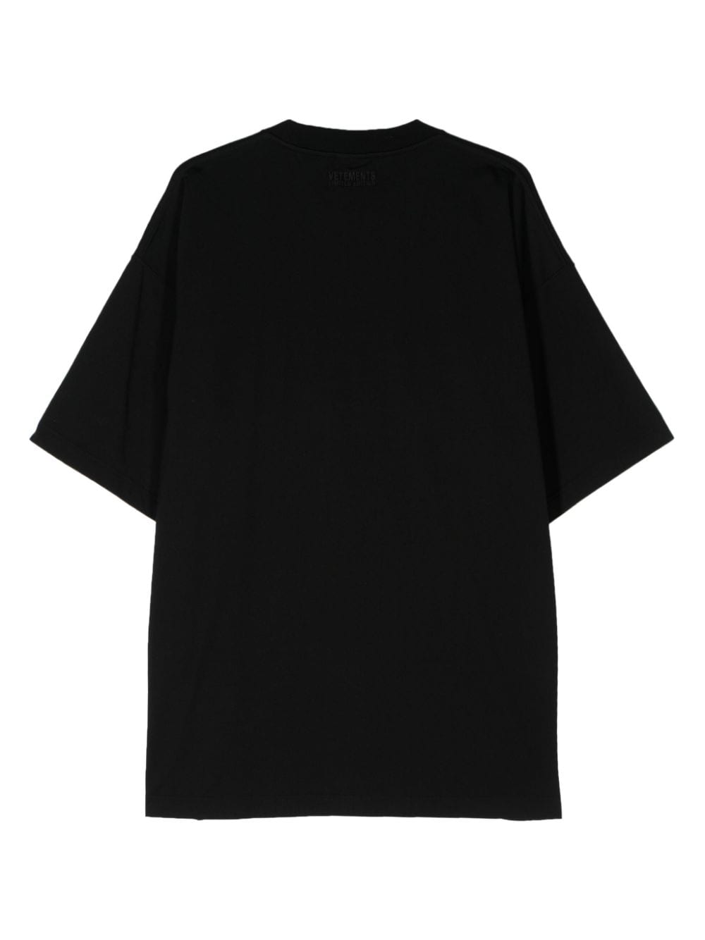 Vetements T-shirts and Polos Black