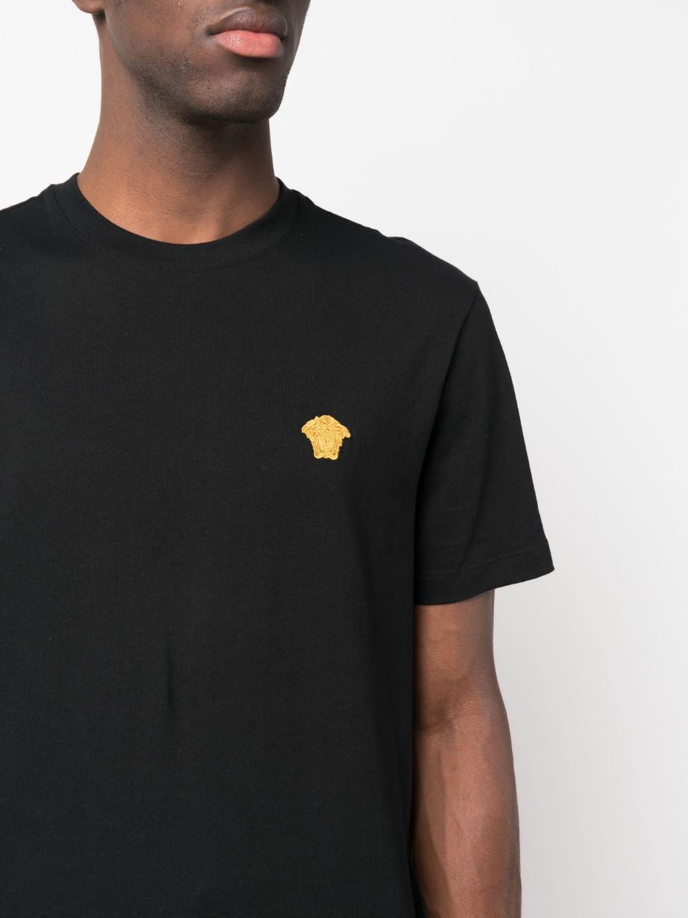 Versace T-shirts and Polos Black