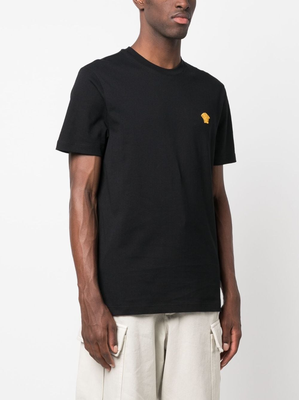 Versace T-shirts and Polos Black