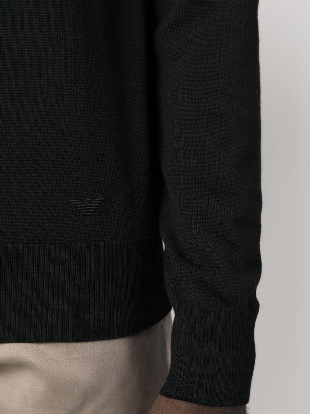 Emporio Armani Sweaters Black