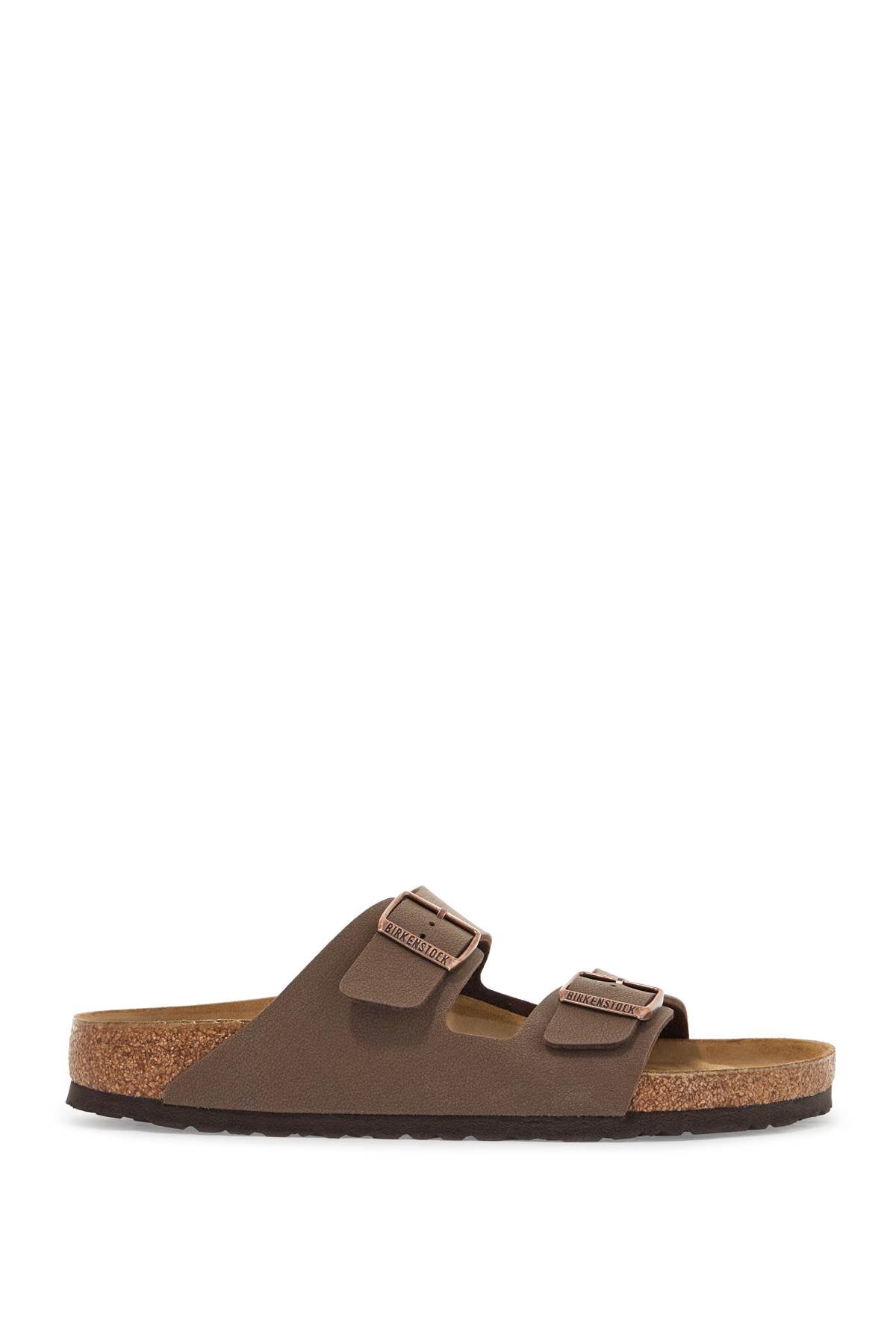 Birkenstock Arizona Slides – Olive Green, Narrow Fit -Brown