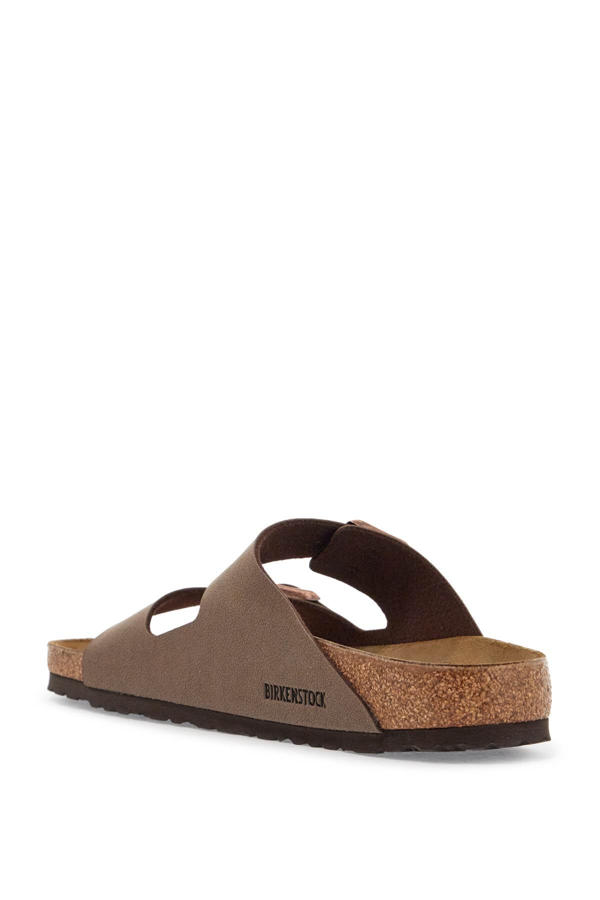 Birkenstock Arizona Slides – Olive Green, Narrow Fit -Brown