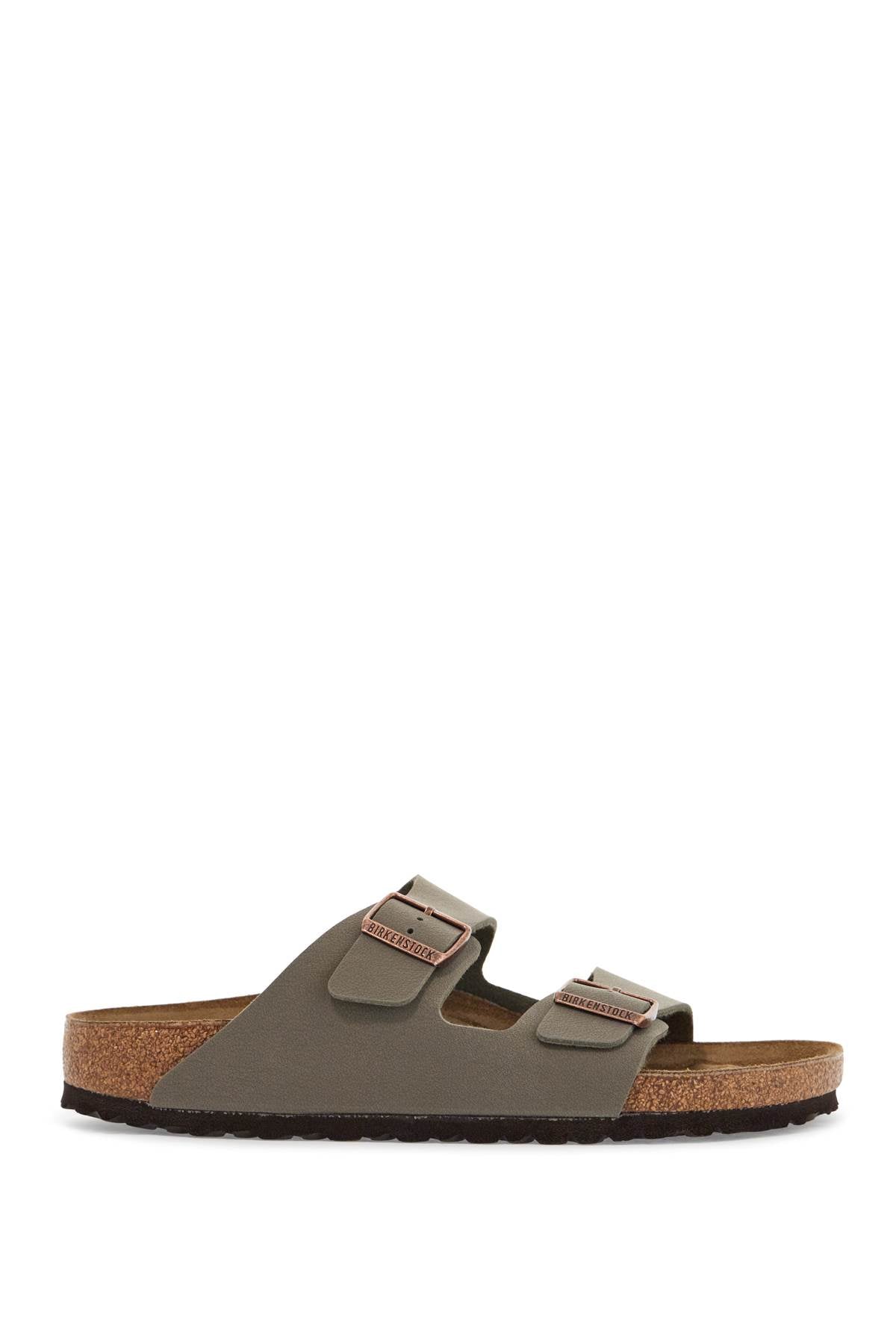 Birkenstock Arizona Slides – Olive Green, Narrow Fit -Olive Green