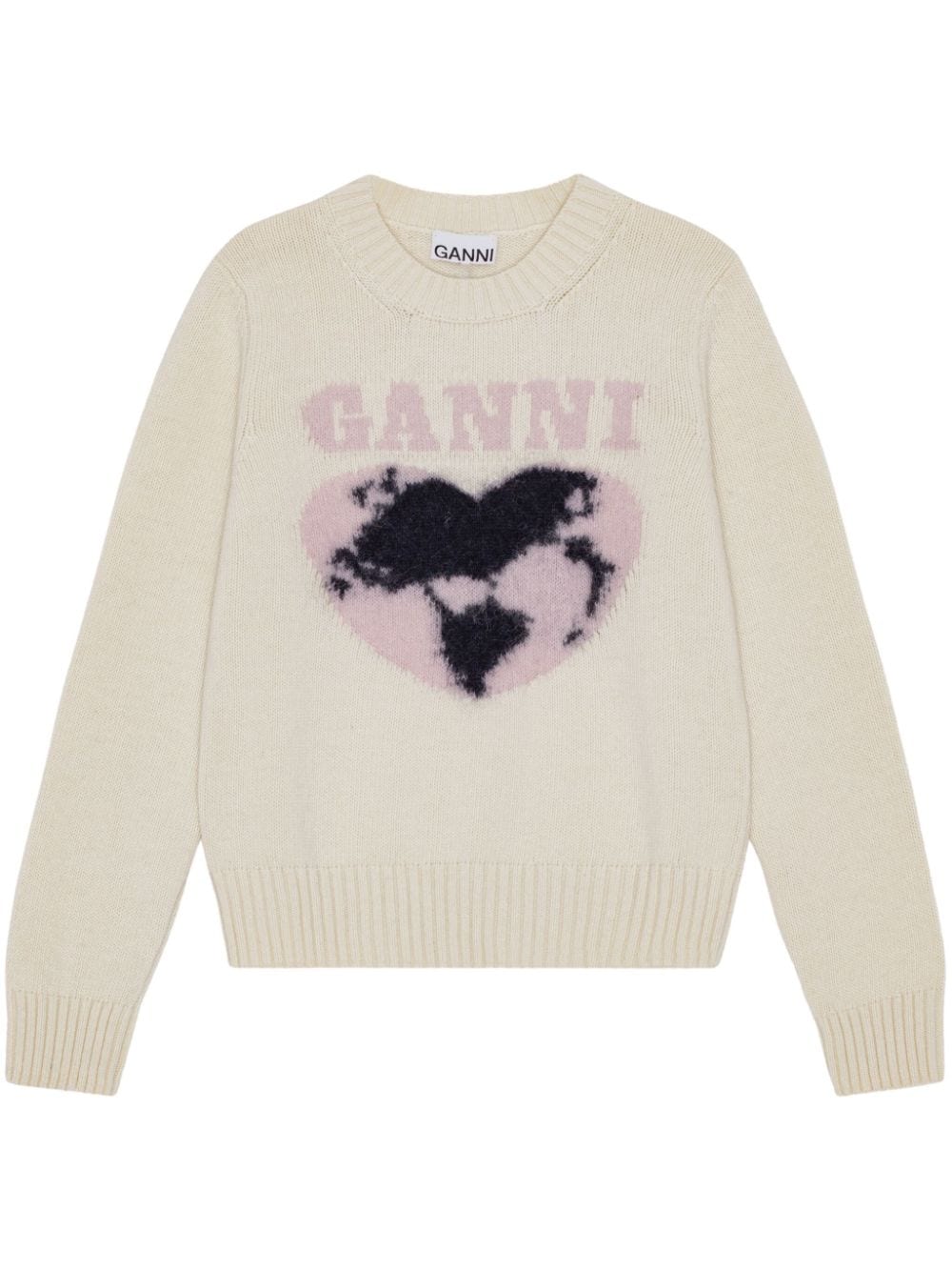 GANNI Sweaters White