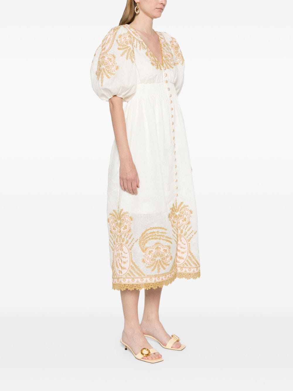 Zimmermann Dresses Beige