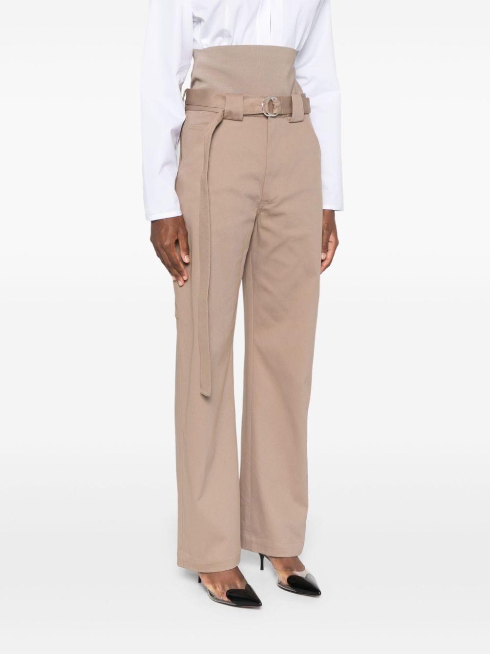 Alaia Trousers Beige