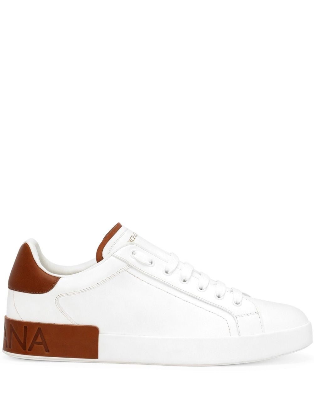 Dolce & Gabbana Sneakers Leather Brown