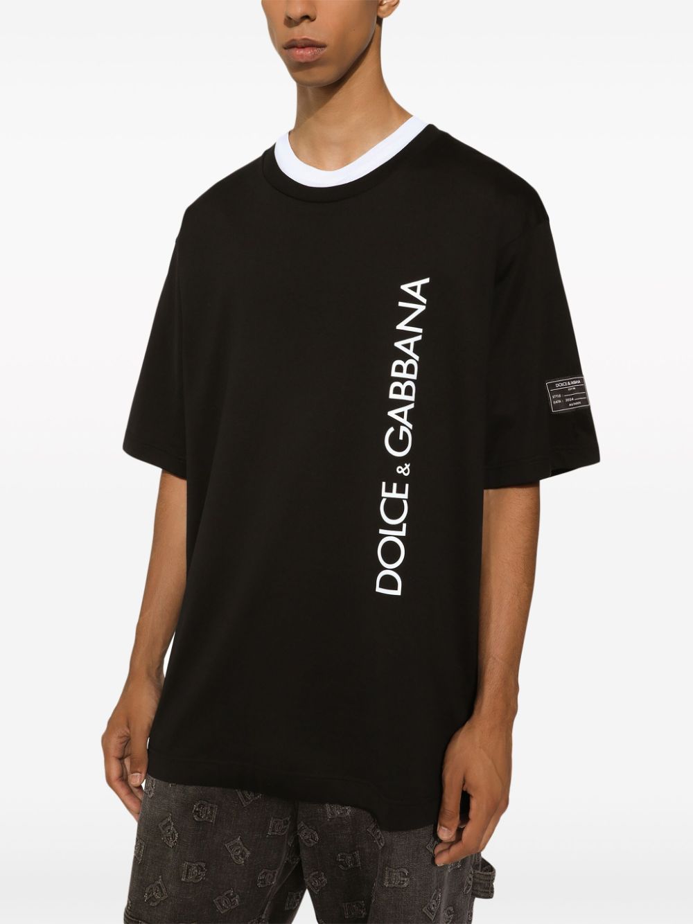 Dolce & Gabbana T-shirts and Polos Black