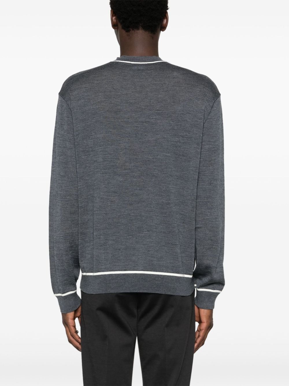 Emporio Armani Sweaters Grey