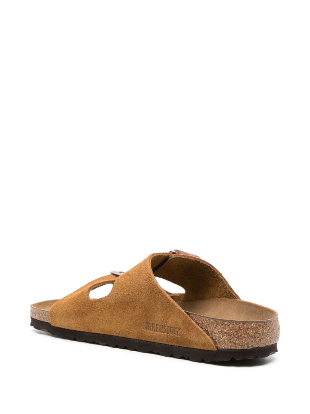 Birkenstock Arizona Leather Sandals in Camel Brown