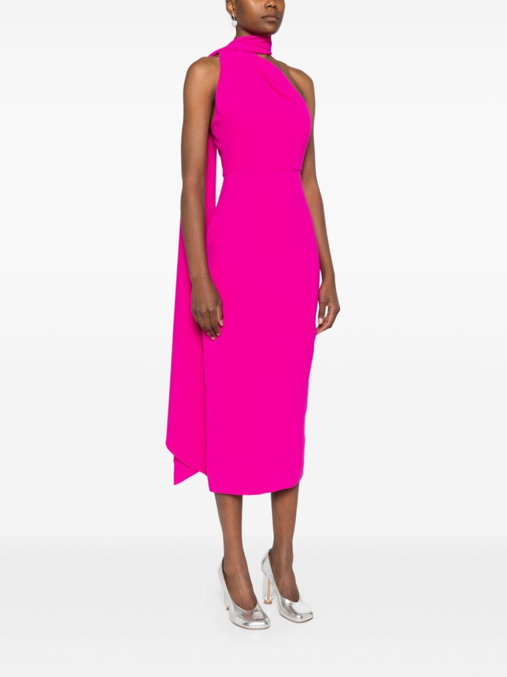 Solace London Dresses Fuchsia