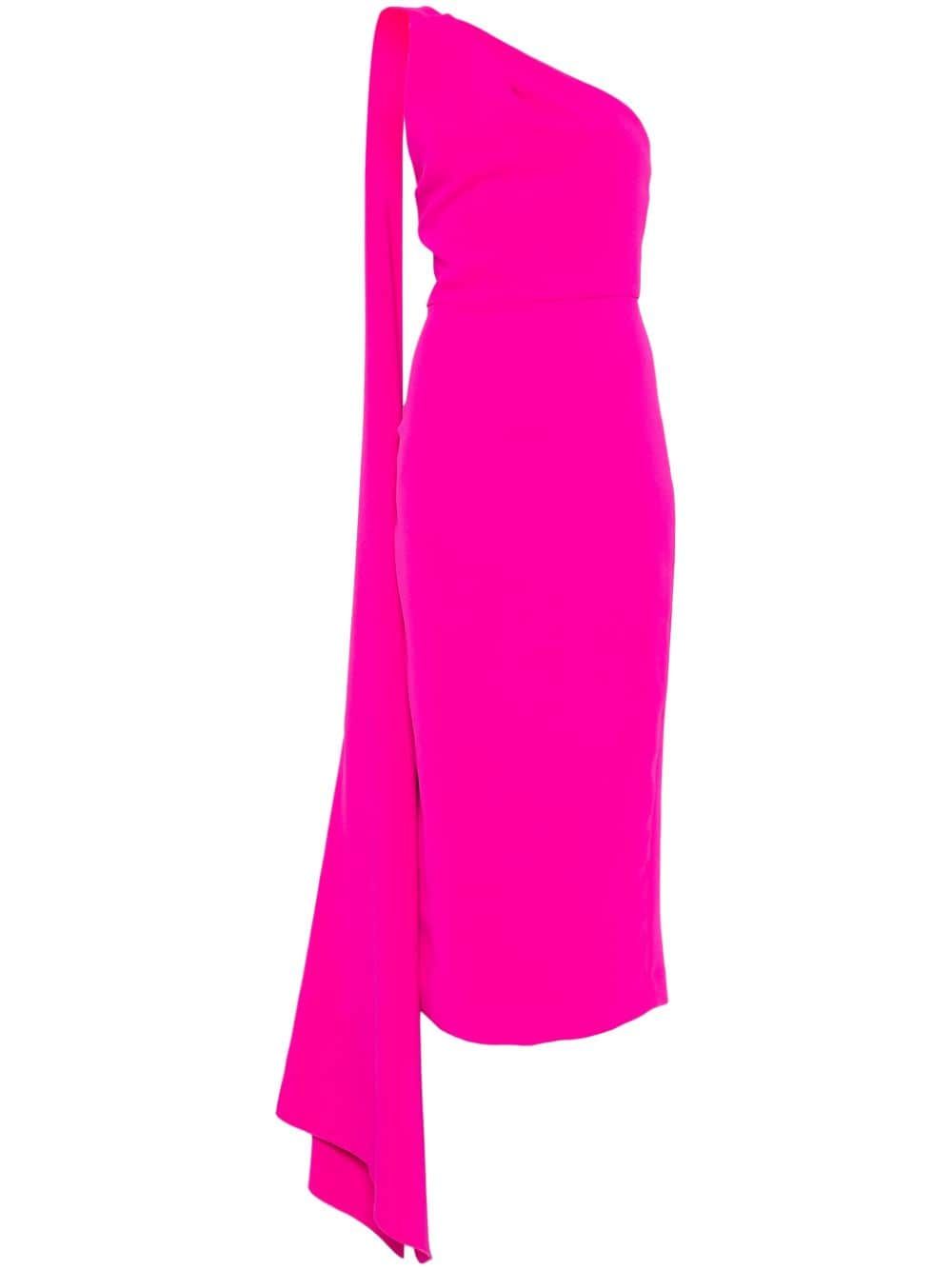 Solace London Dresses Fuchsia