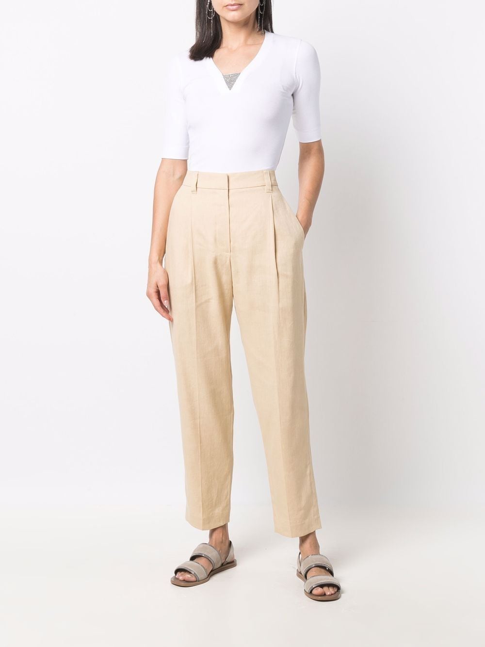 Brunello Cucinelli Top White