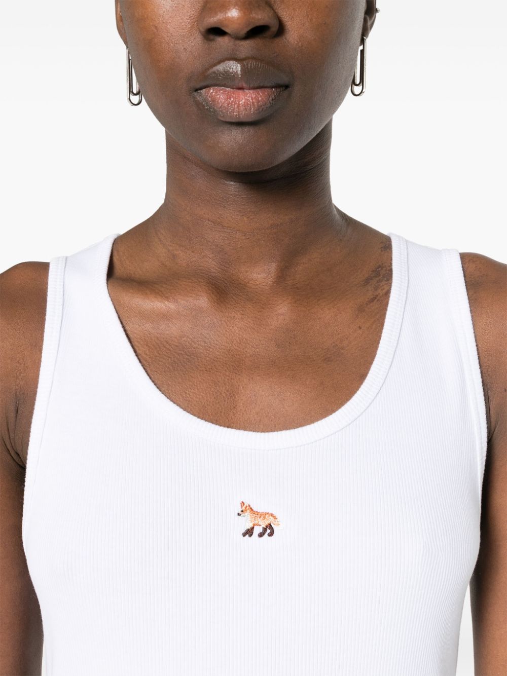 MAISON KITSUNE' Top White