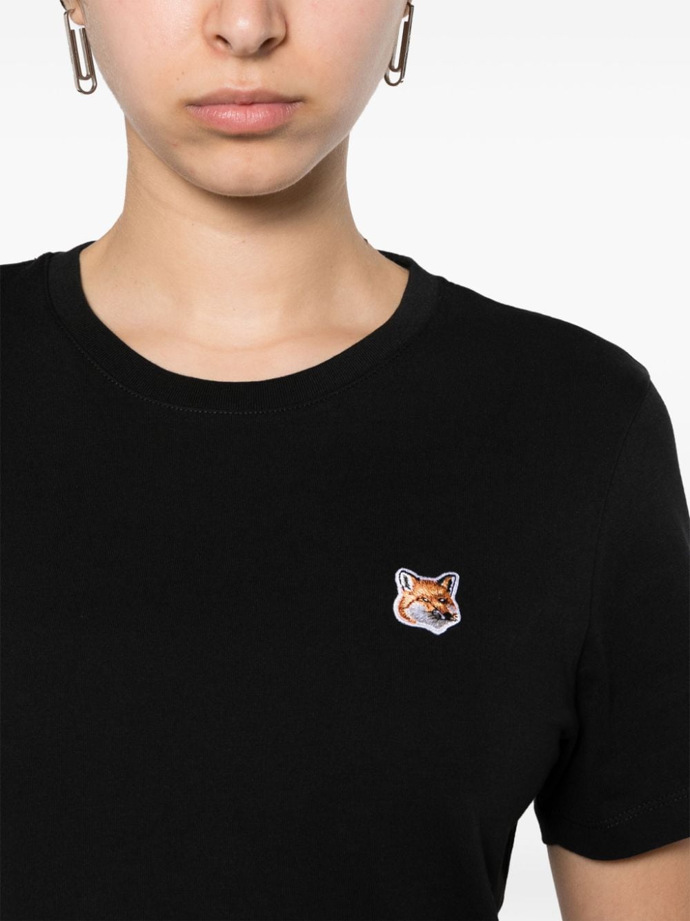 MAISON KITSUNE' T-shirts and Polos Black