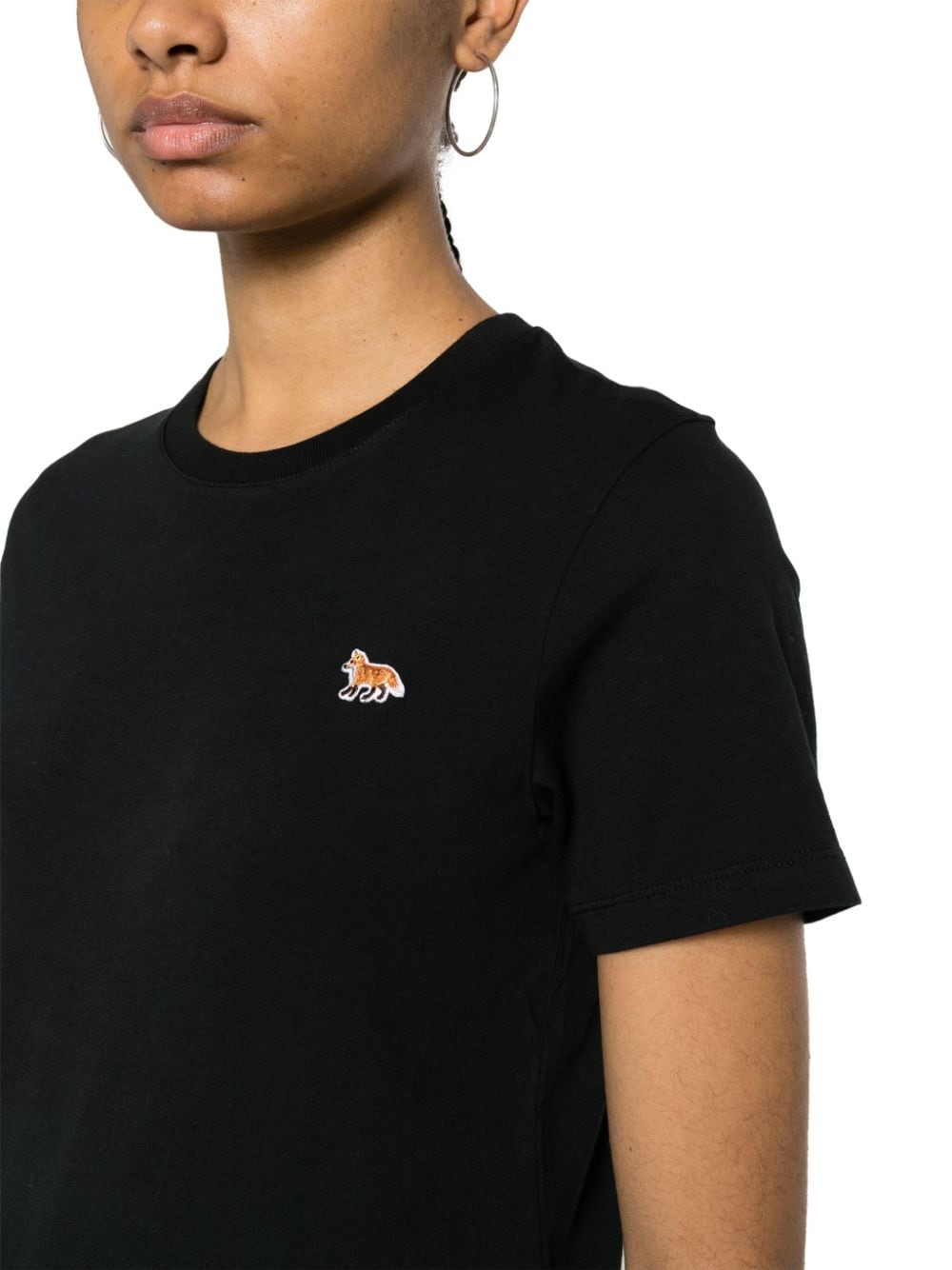 MAISON KITSUNE' T-shirts and Polos Black