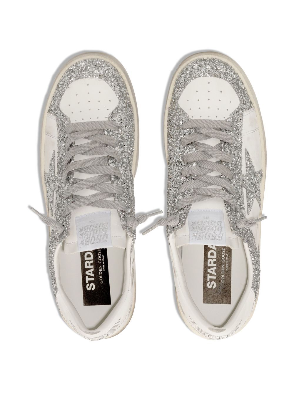 Golden Goose Sneakers Silver