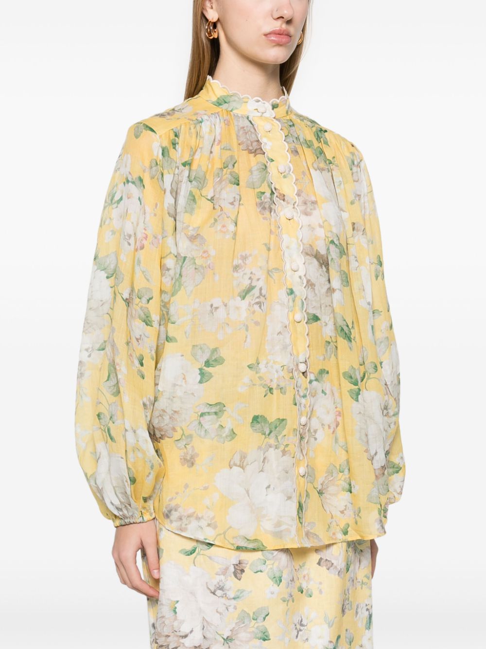 Zimmermann Shirts Yellow