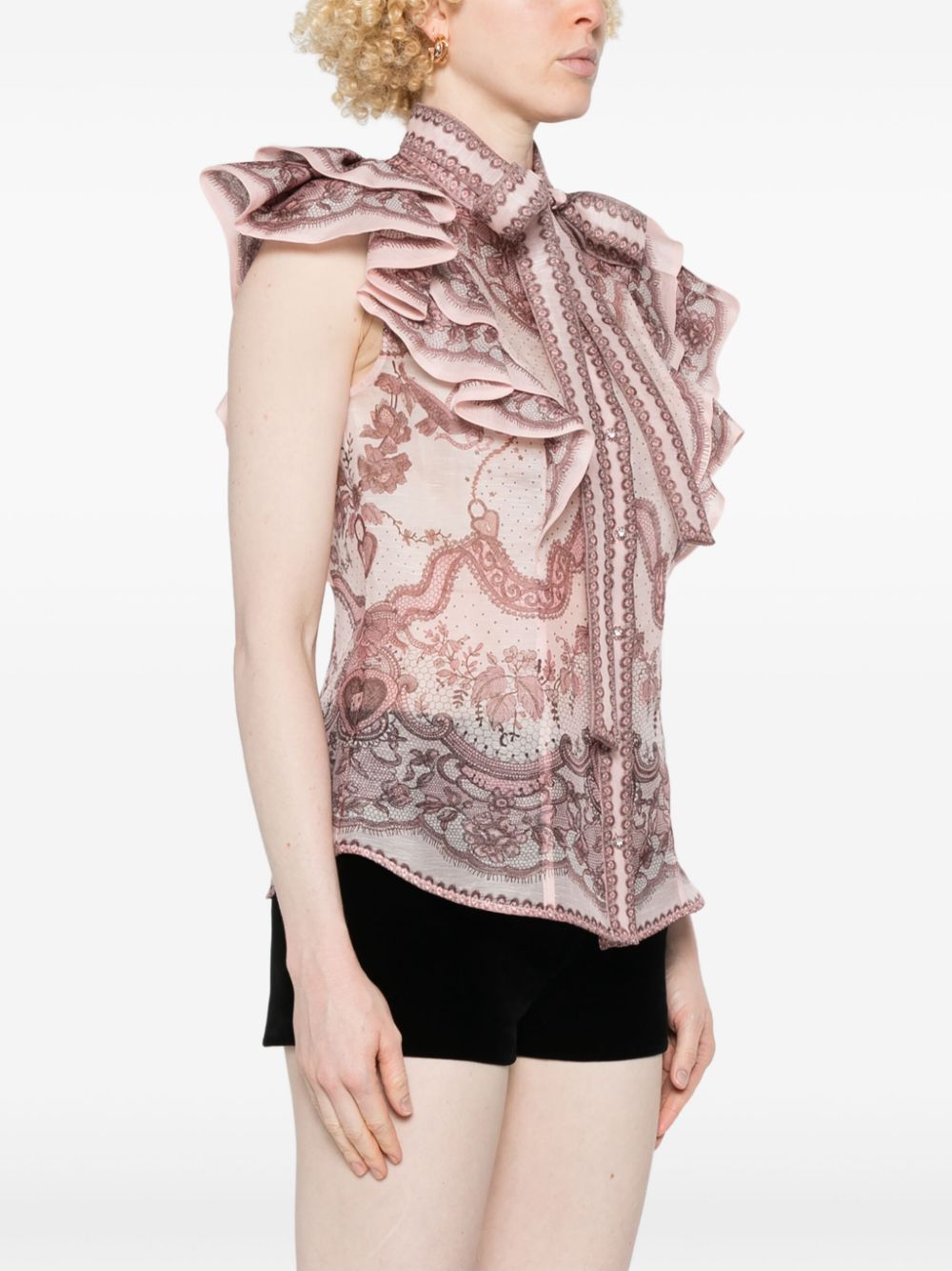 Zimmermann Top Pink