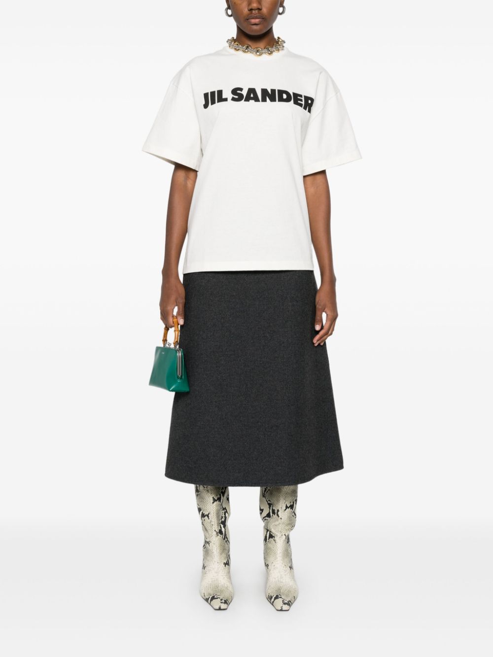 Jil Sander T-shirts and Polos White