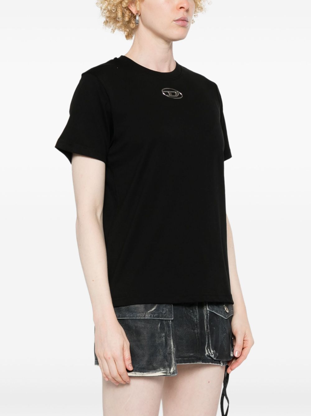 Diesel T-shirts and Polos Black