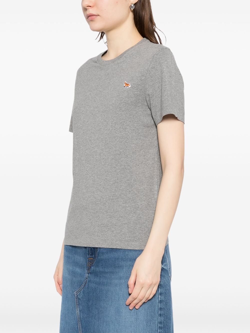 MAISON KITSUNE' T-shirts and Polos Grey