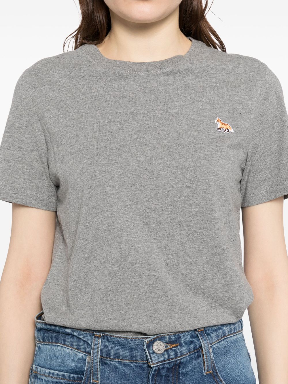 MAISON KITSUNE' T-shirts and Polos Grey