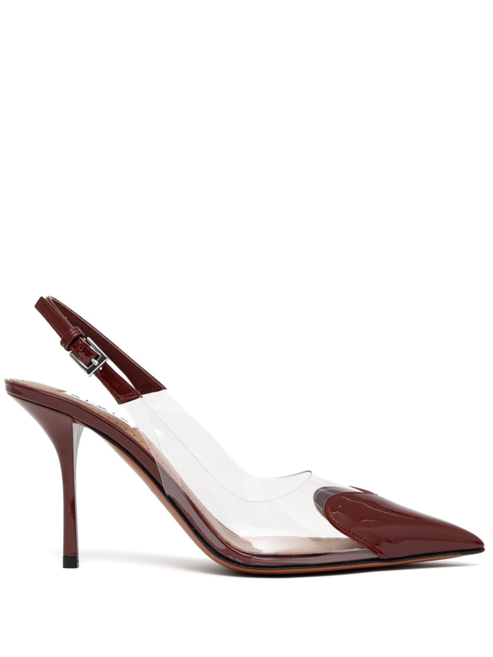 Alaia With Heel Bordeaux