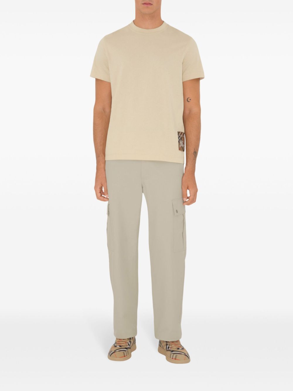 Burberry T-shirts and Polos Beige