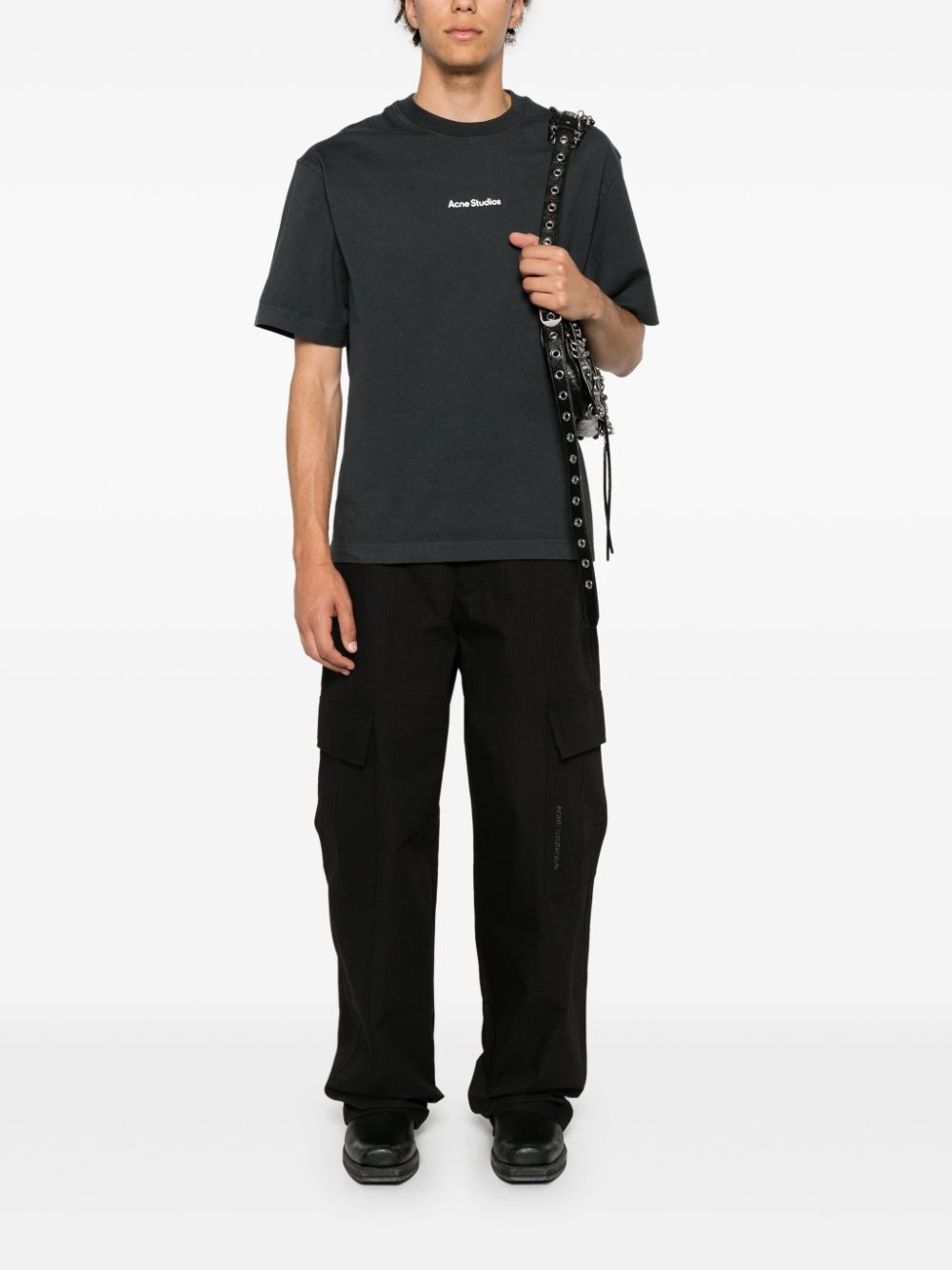 Acne Studios T-shirts and Polos Black