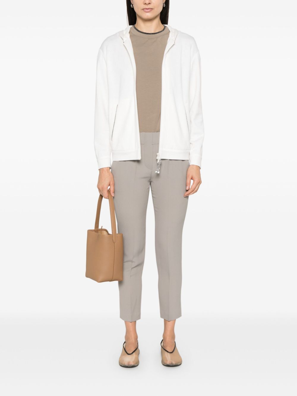 Brunello Cucinelli Sweaters White