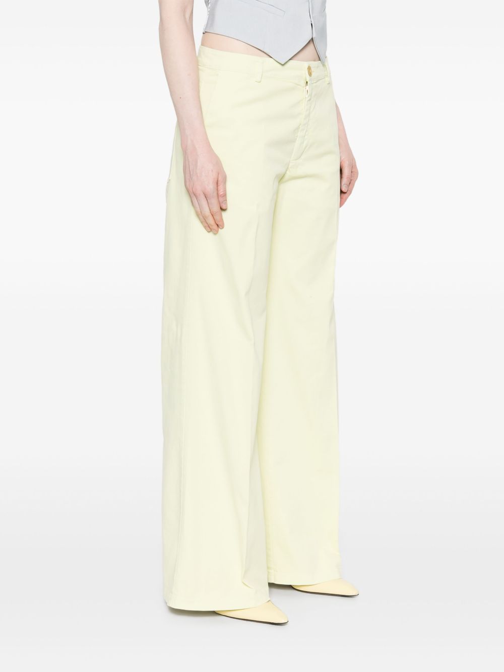 Forte Forte Trousers Yellow