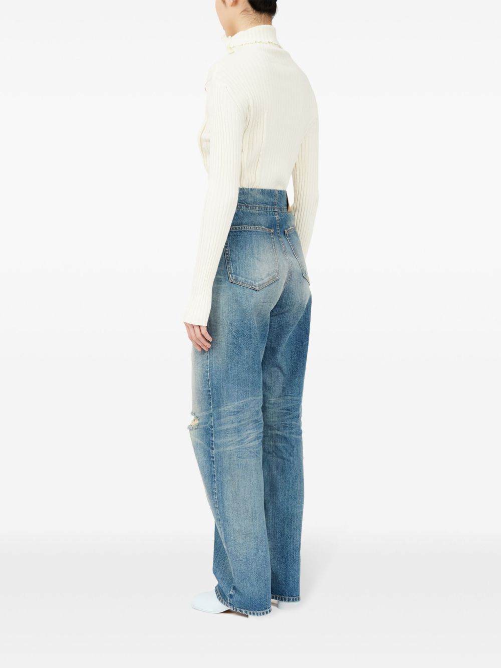 MM6 Maison Margiela Jeans Clear Blue